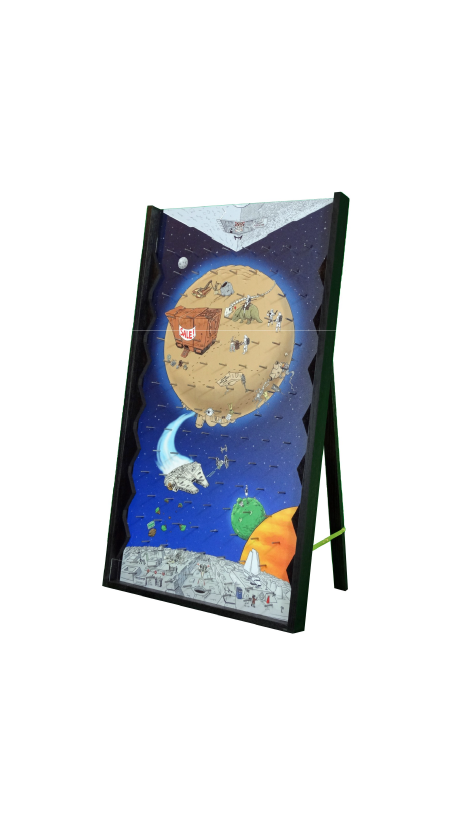 36" Custom Plinko Board