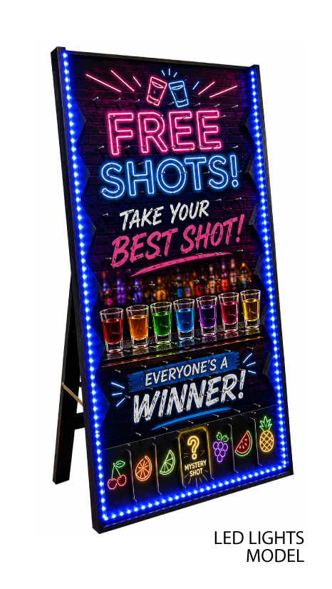 60" Custom Plinko Board