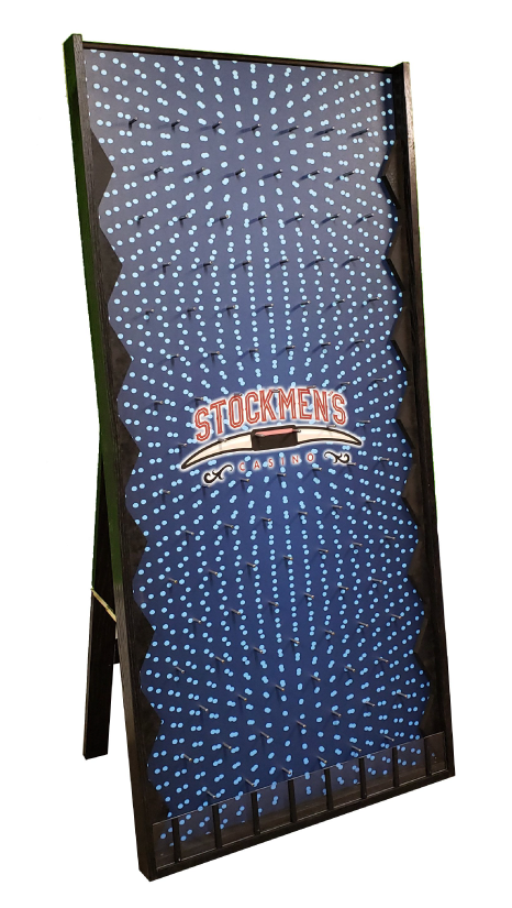 72" x 34" Custom Plinko Board