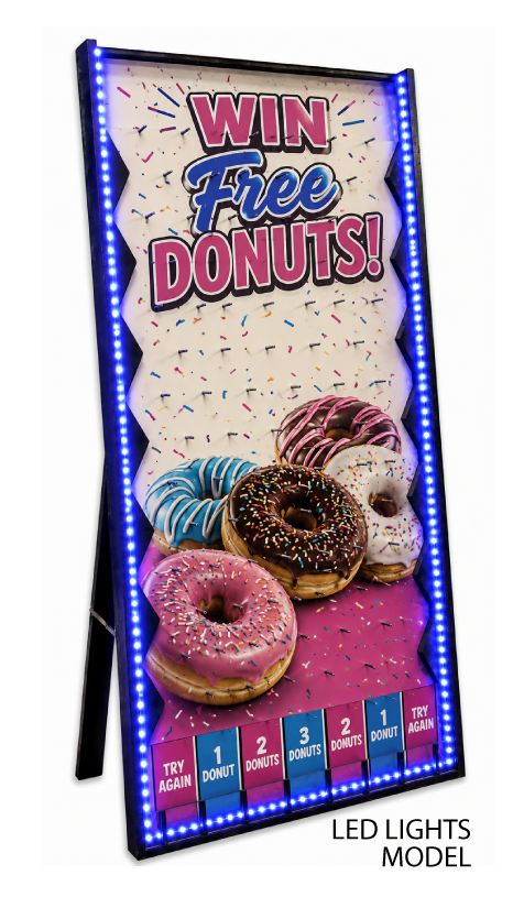 72" x 34" Custom Plinko Board