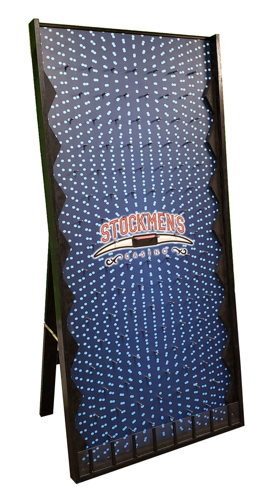 72" Custom Printed Plinko Board